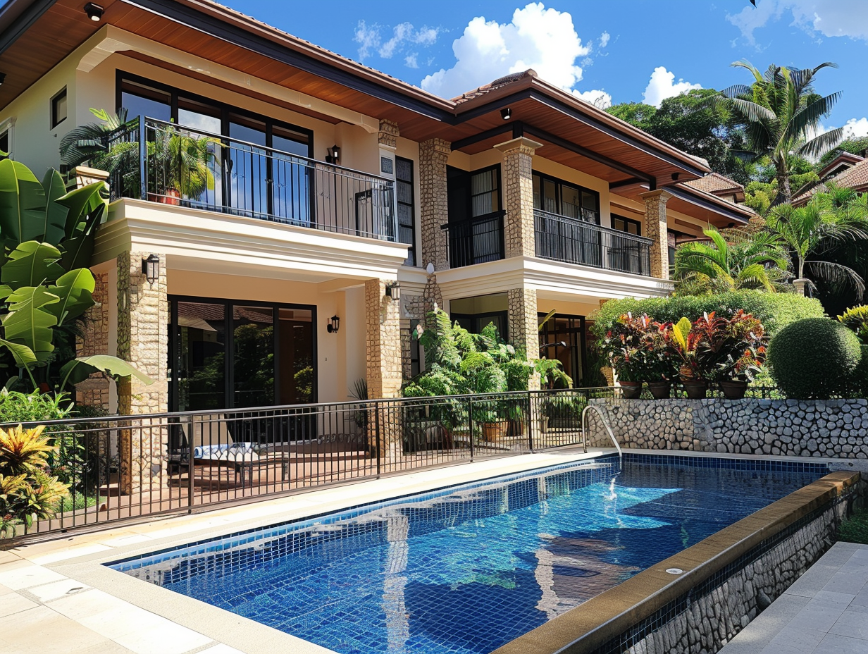 Creative Aluminium Thailand Bespoke Aluminium & Wood Products Creative Aluminium Thailand Temporary Pool Fencing In Phuket, Thailand Davidv. 56221 Safety Aluminium Pool Fence In A Beautiful Phuket 6d3da192 A37d 43c1 8eee 9ebe50380a8b